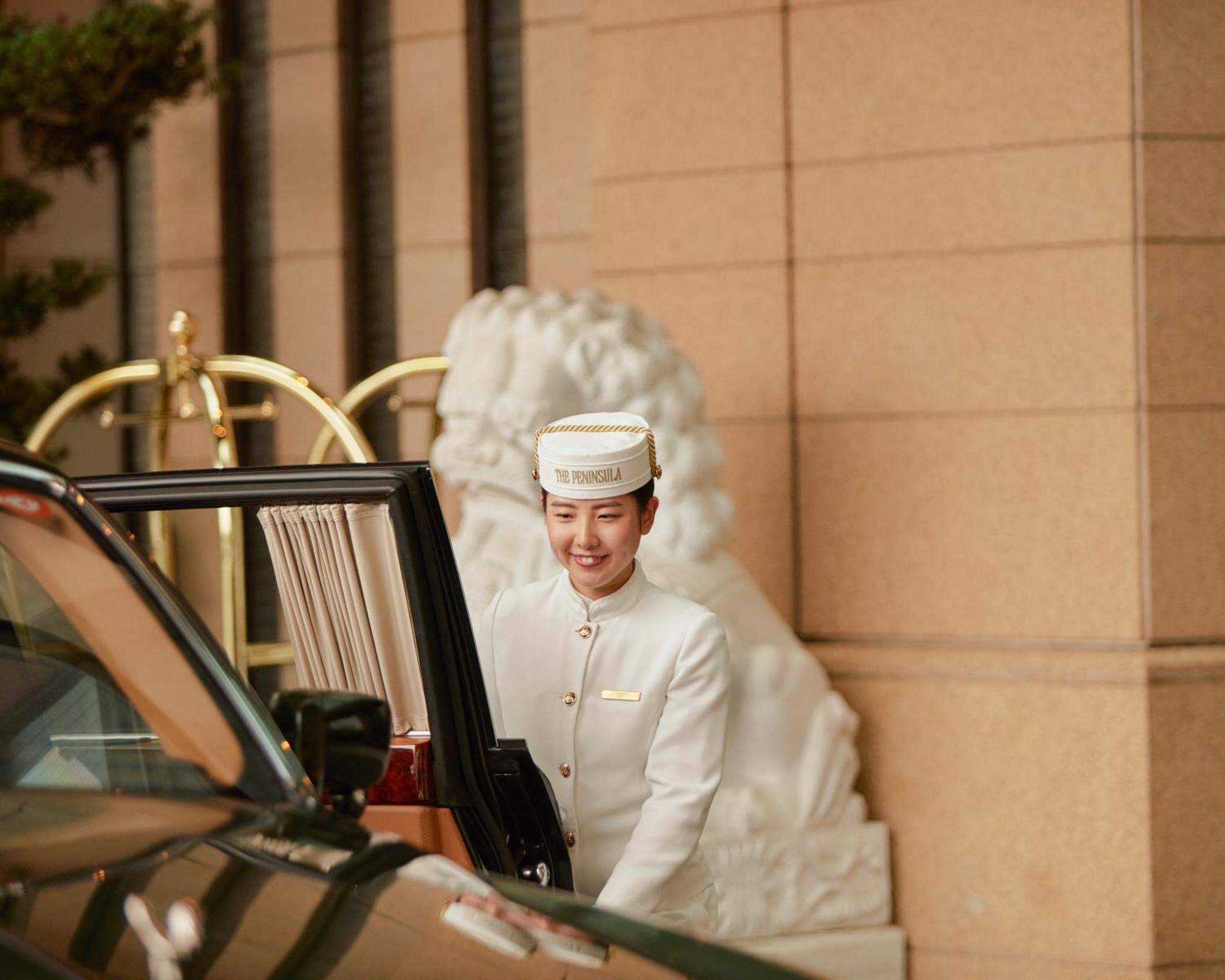 Hotel The Peninsula Tokyo Esterno foto